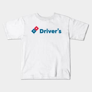 Parody Logo Domino's - Drivers Kids T-Shirt